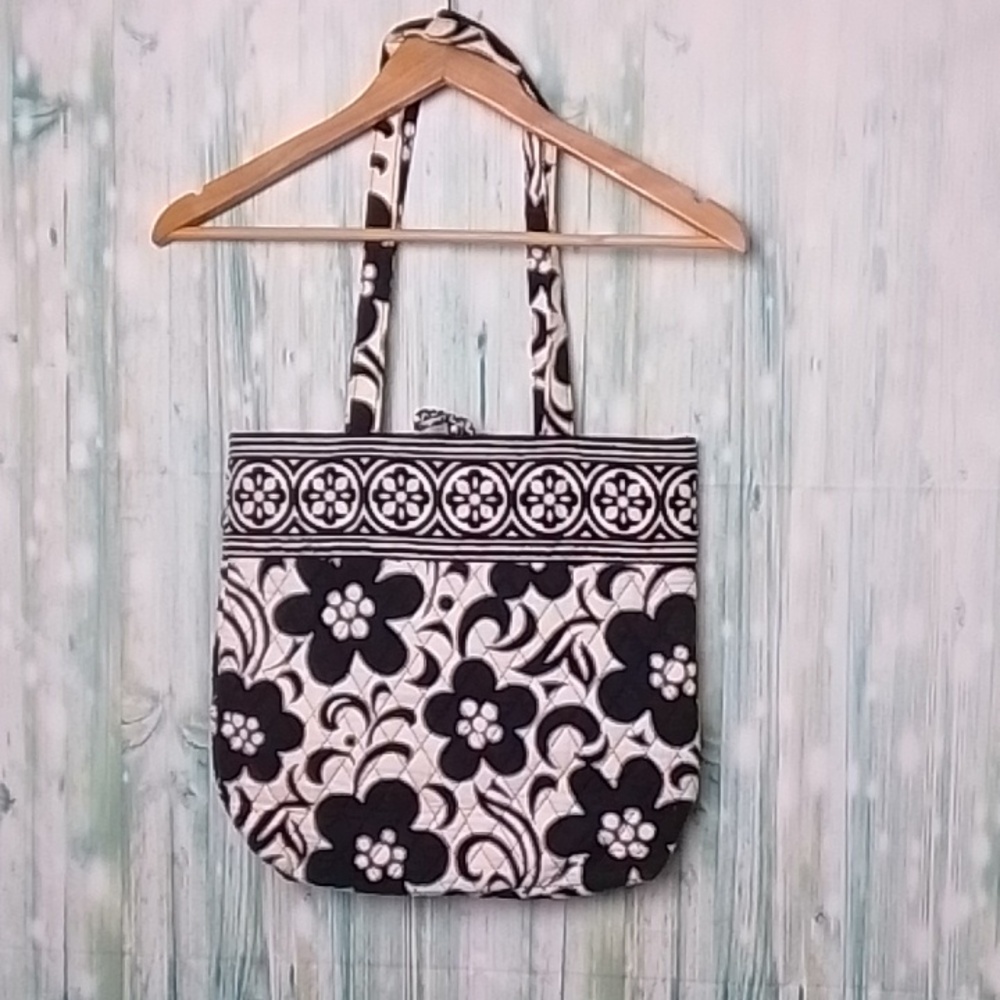 Vera Bradley Bag Black And White - Picture 2 of 6
